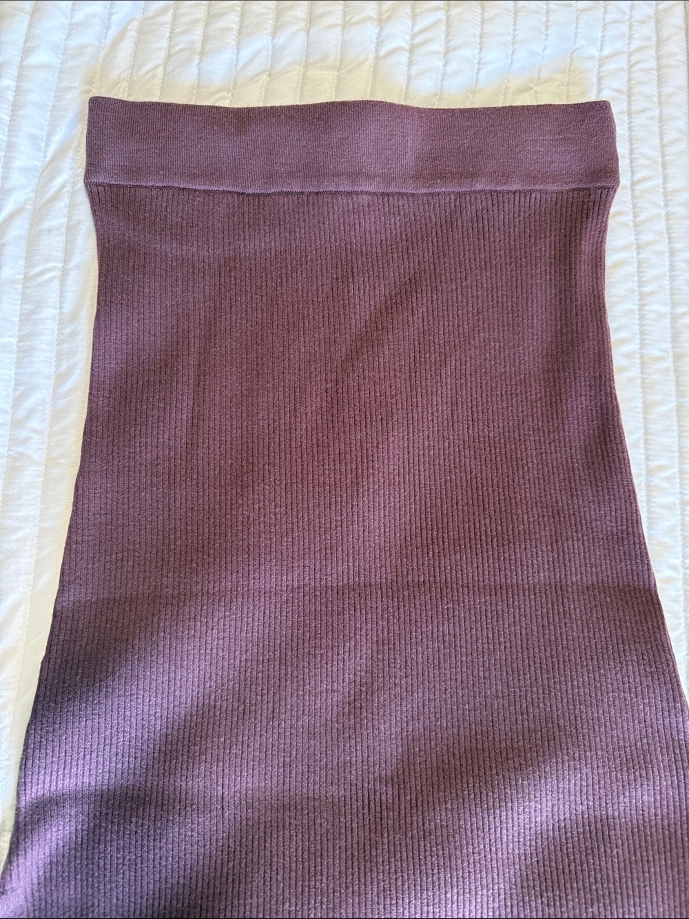 Splendid Ribbed Midi Skirt - Picture 2 of 10